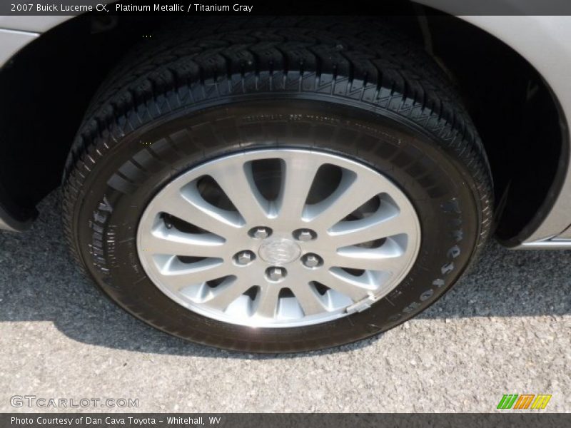 Platinum Metallic / Titanium Gray 2007 Buick Lucerne CX