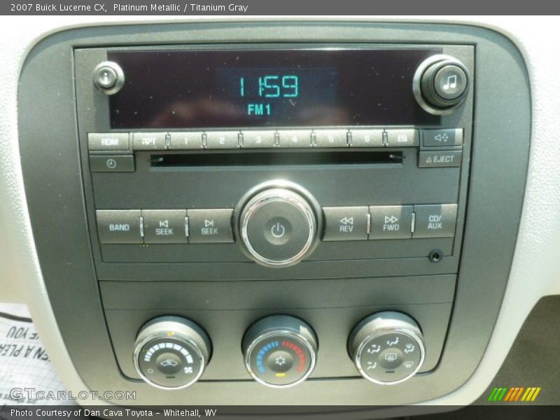 Platinum Metallic / Titanium Gray 2007 Buick Lucerne CX