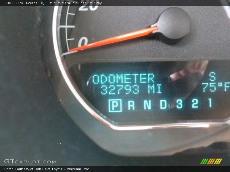 Platinum Metallic / Titanium Gray 2007 Buick Lucerne CX