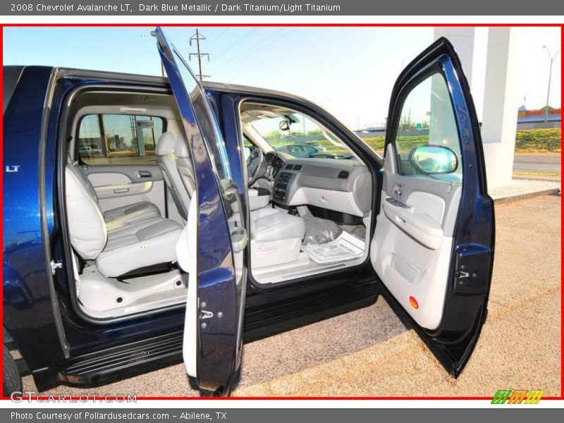 Dark Blue Metallic / Dark Titanium/Light Titanium 2008 Chevrolet Avalanche LT