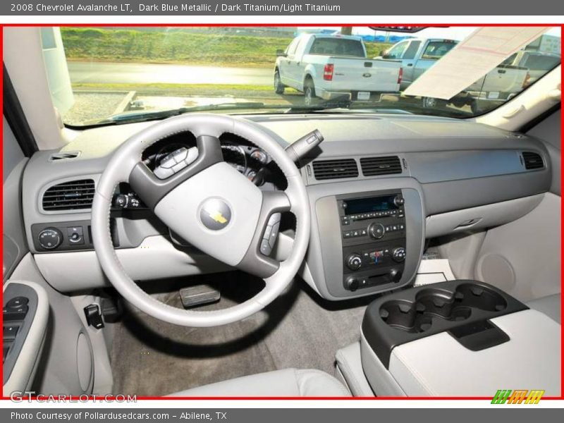Dark Blue Metallic / Dark Titanium/Light Titanium 2008 Chevrolet Avalanche LT