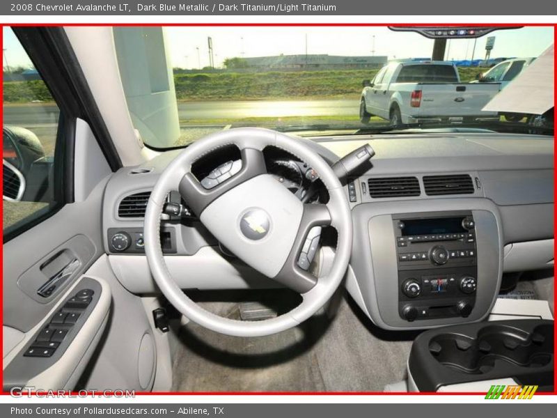 Dark Blue Metallic / Dark Titanium/Light Titanium 2008 Chevrolet Avalanche LT