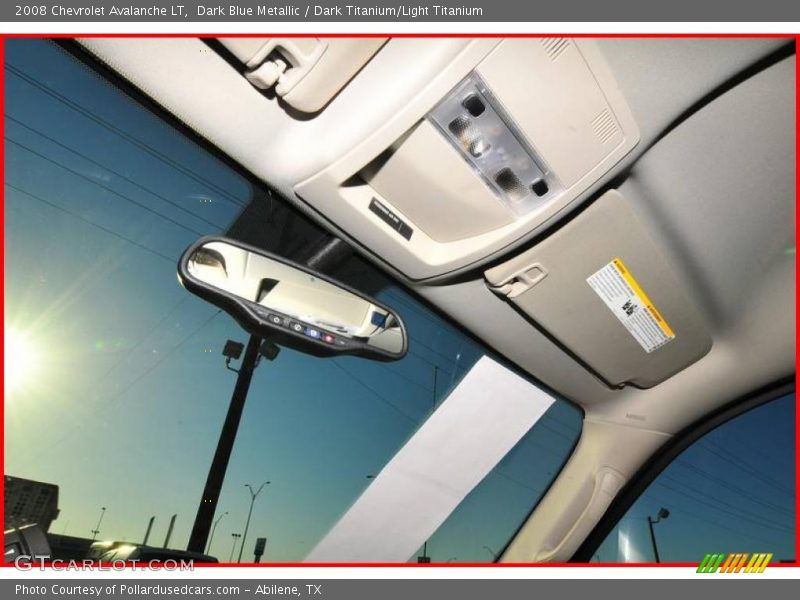Dark Blue Metallic / Dark Titanium/Light Titanium 2008 Chevrolet Avalanche LT