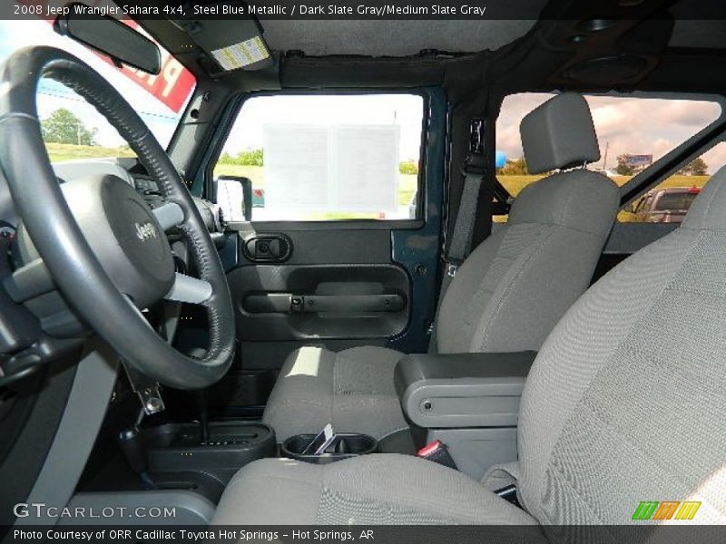 Steel Blue Metallic / Dark Slate Gray/Medium Slate Gray 2008 Jeep Wrangler Sahara 4x4