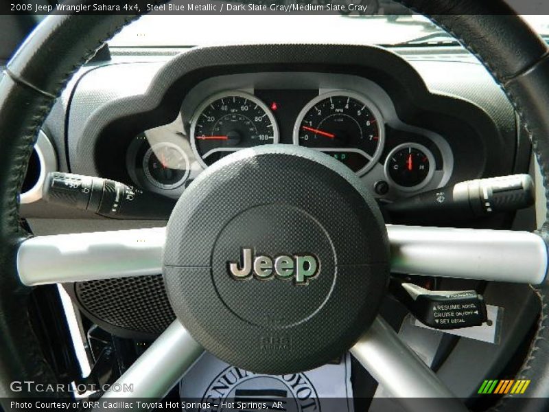 Steel Blue Metallic / Dark Slate Gray/Medium Slate Gray 2008 Jeep Wrangler Sahara 4x4