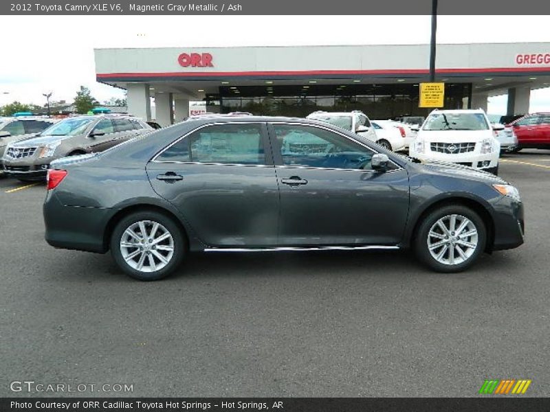 Magnetic Gray Metallic / Ash 2012 Toyota Camry XLE V6