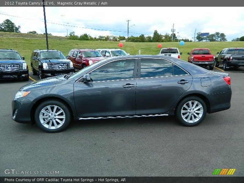 Magnetic Gray Metallic / Ash 2012 Toyota Camry XLE V6