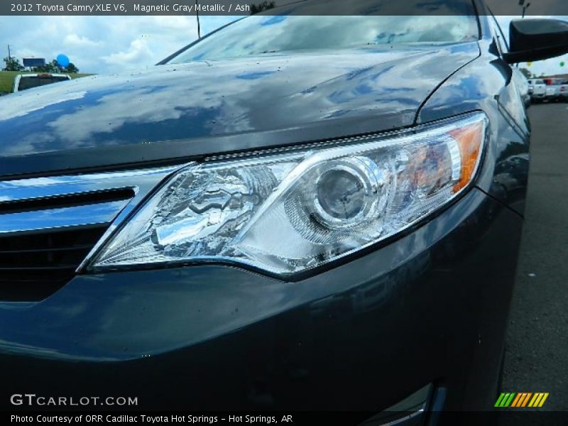 Magnetic Gray Metallic / Ash 2012 Toyota Camry XLE V6