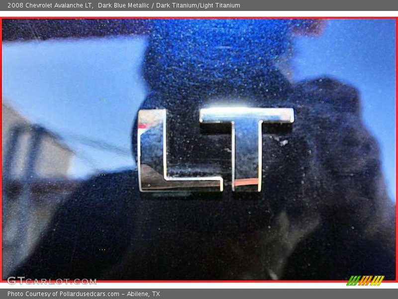 Dark Blue Metallic / Dark Titanium/Light Titanium 2008 Chevrolet Avalanche LT