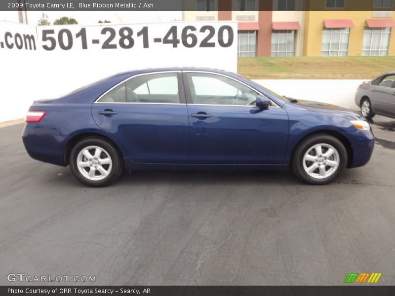 Blue Ribbon Metallic / Ash 2009 Toyota Camry LE