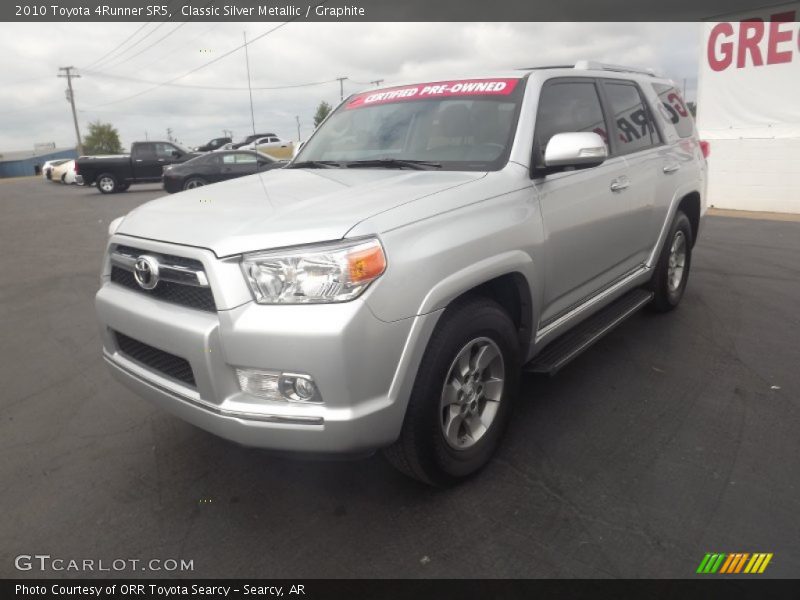 Classic Silver Metallic / Graphite 2010 Toyota 4Runner SR5