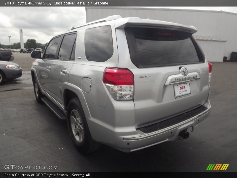 Classic Silver Metallic / Graphite 2010 Toyota 4Runner SR5