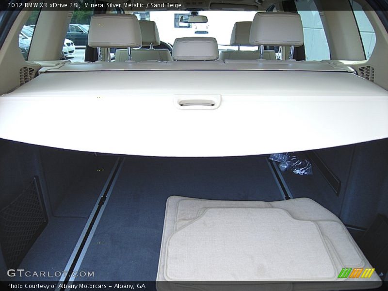 Mineral Silver Metallic / Sand Beige 2012 BMW X3 xDrive 28i