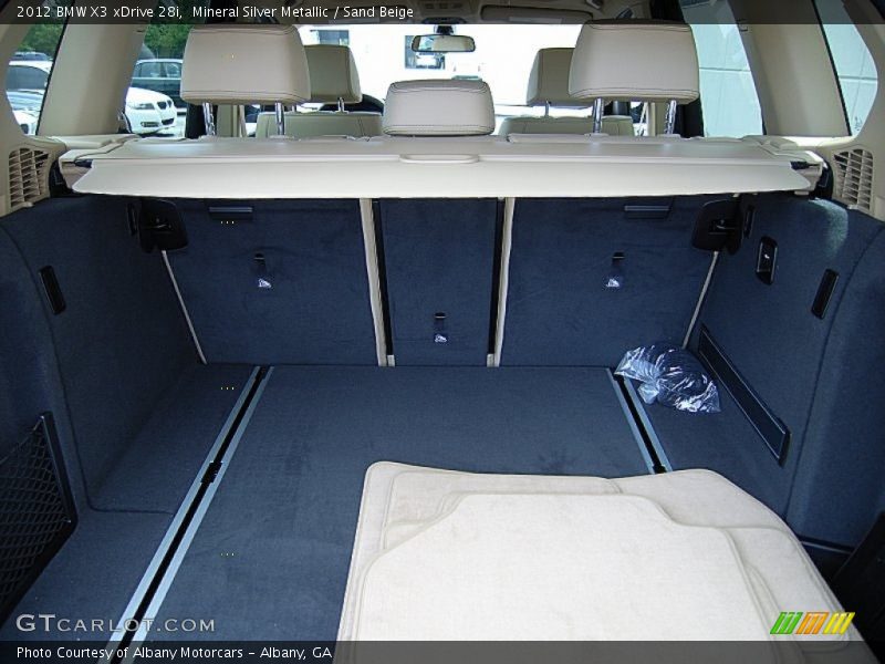 Mineral Silver Metallic / Sand Beige 2012 BMW X3 xDrive 28i