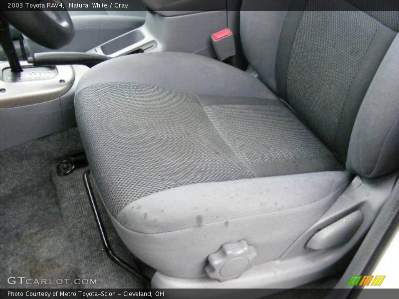 Natural White / Gray 2003 Toyota RAV4