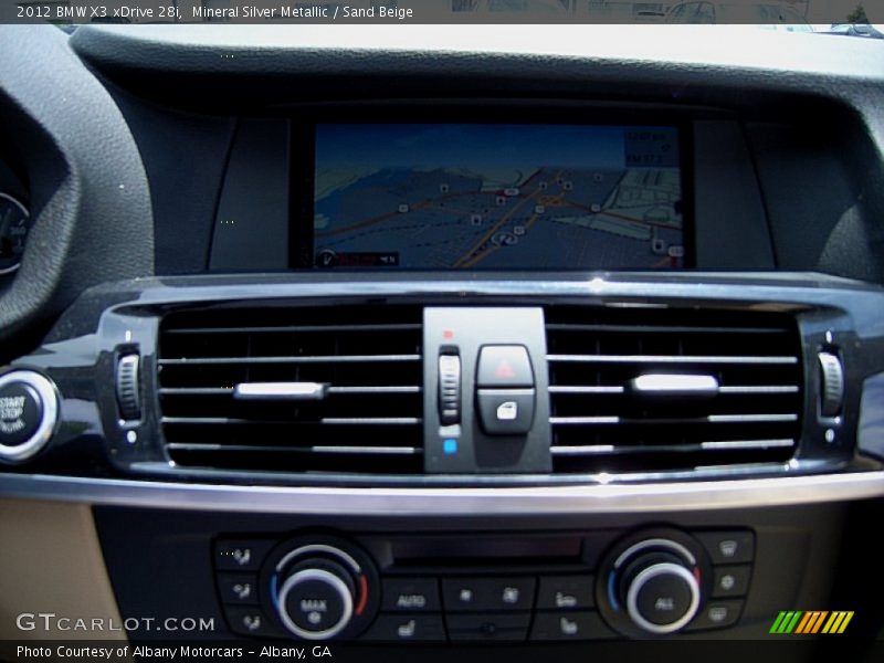 Mineral Silver Metallic / Sand Beige 2012 BMW X3 xDrive 28i