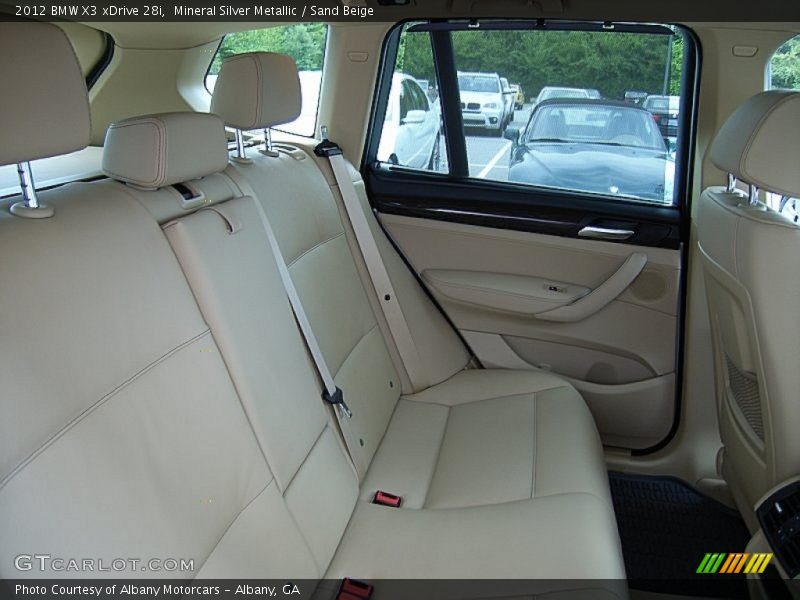 Mineral Silver Metallic / Sand Beige 2012 BMW X3 xDrive 28i
