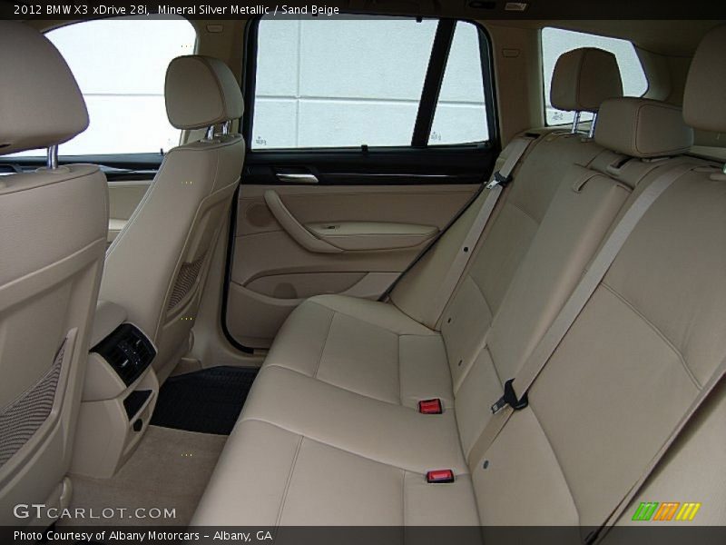 Mineral Silver Metallic / Sand Beige 2012 BMW X3 xDrive 28i