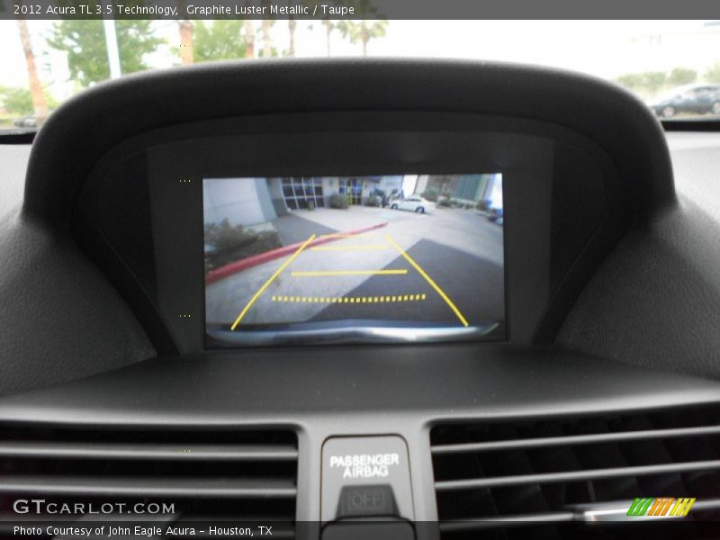 Graphite Luster Metallic / Taupe 2012 Acura TL 3.5 Technology