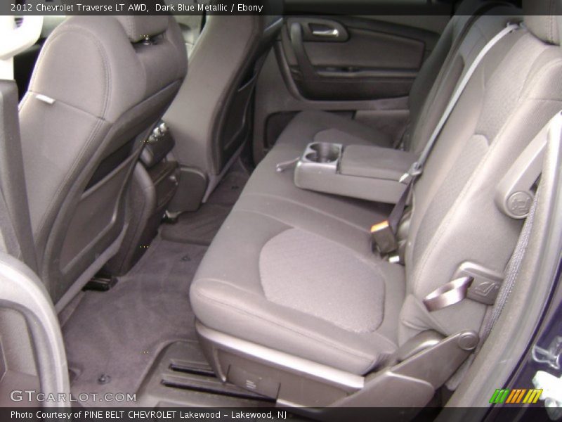 Dark Blue Metallic / Ebony 2012 Chevrolet Traverse LT AWD