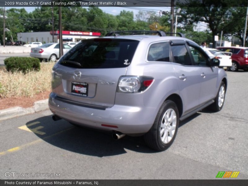 True Silver Metallic / Black 2009 Mazda CX-7 Grand Touring AWD