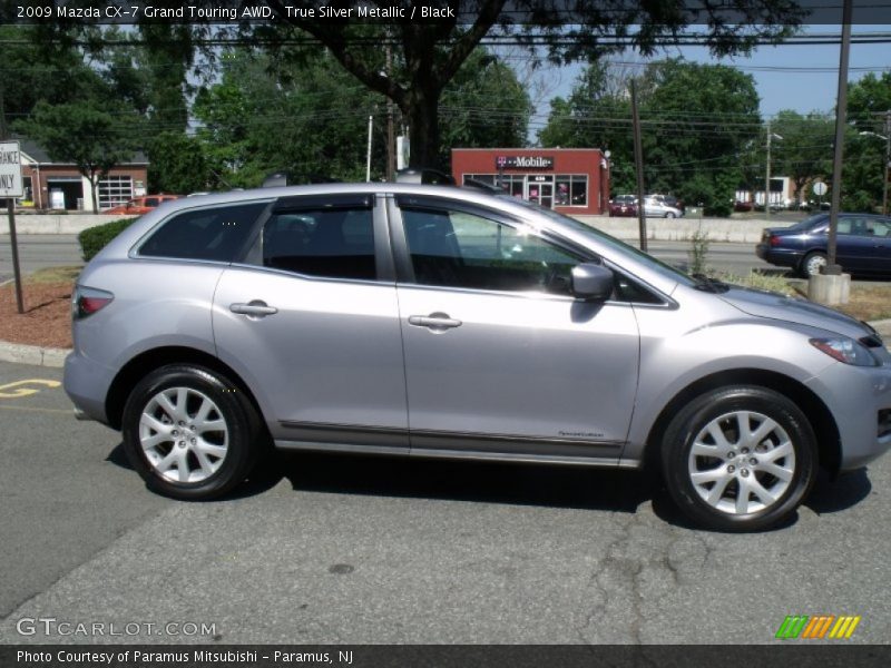 True Silver Metallic / Black 2009 Mazda CX-7 Grand Touring AWD