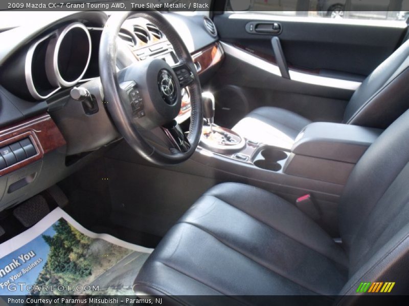 True Silver Metallic / Black 2009 Mazda CX-7 Grand Touring AWD