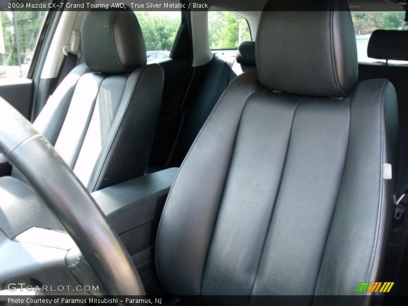 True Silver Metallic / Black 2009 Mazda CX-7 Grand Touring AWD
