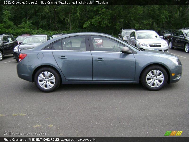 Blue Granite Metallic / Jet Black/Medium Titanium 2012 Chevrolet Cruze LS