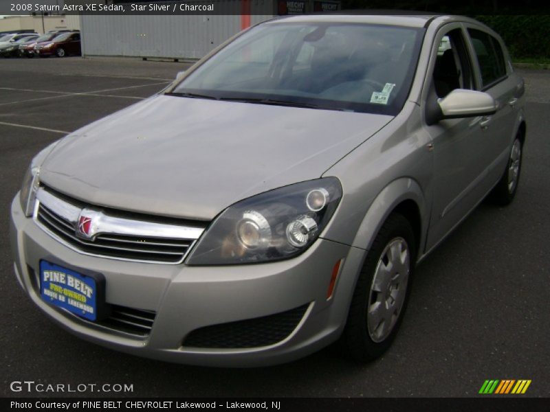 Star Silver / Charcoal 2008 Saturn Astra XE Sedan