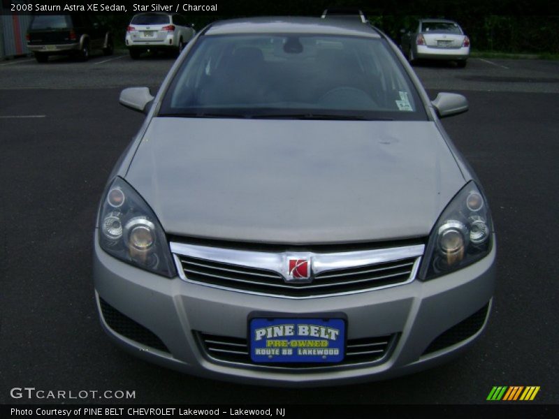 Star Silver / Charcoal 2008 Saturn Astra XE Sedan