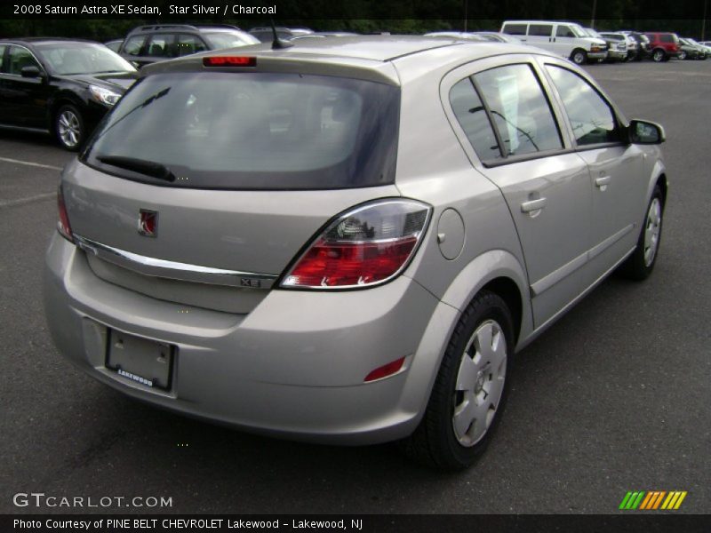 Star Silver / Charcoal 2008 Saturn Astra XE Sedan