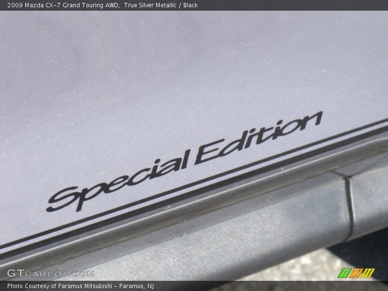 True Silver Metallic / Black 2009 Mazda CX-7 Grand Touring AWD