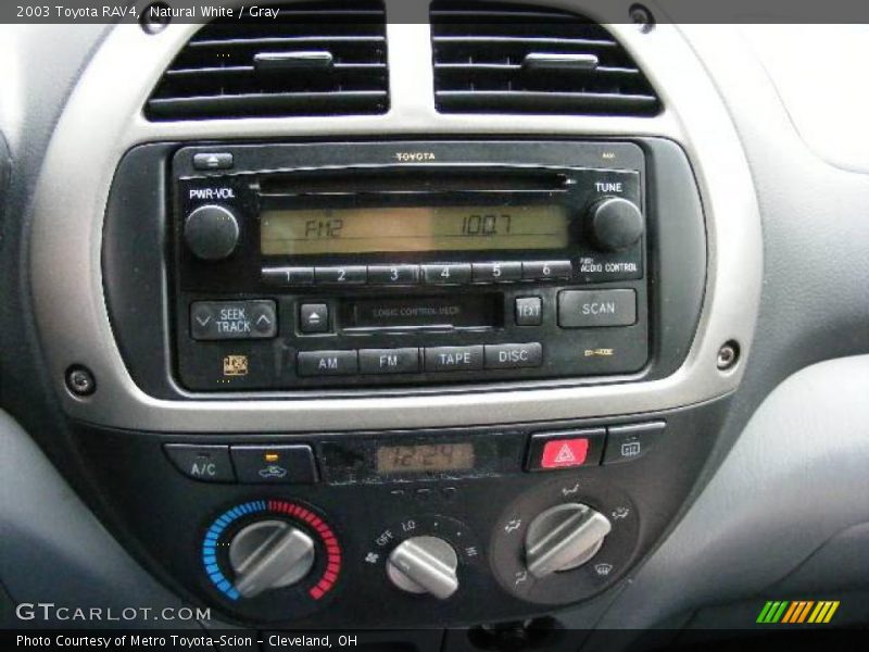 Natural White / Gray 2003 Toyota RAV4