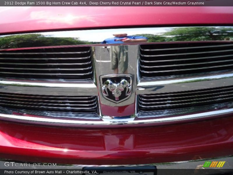 Deep Cherry Red Crystal Pearl / Dark Slate Gray/Medium Graystone 2012 Dodge Ram 1500 Big Horn Crew Cab 4x4