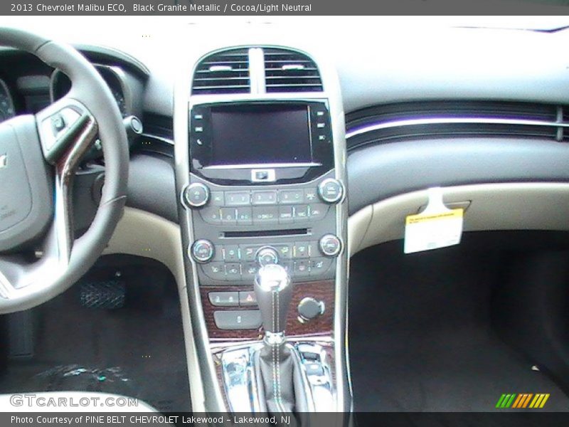 Black Granite Metallic / Cocoa/Light Neutral 2013 Chevrolet Malibu ECO