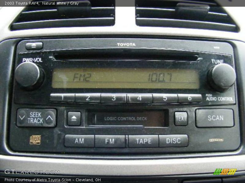 Natural White / Gray 2003 Toyota RAV4