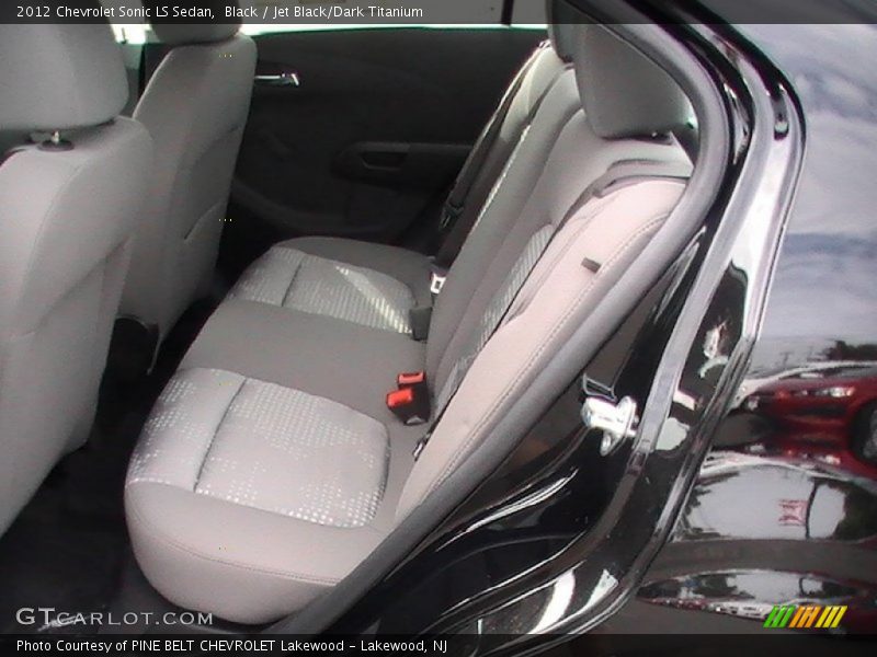 Black / Jet Black/Dark Titanium 2012 Chevrolet Sonic LS Sedan