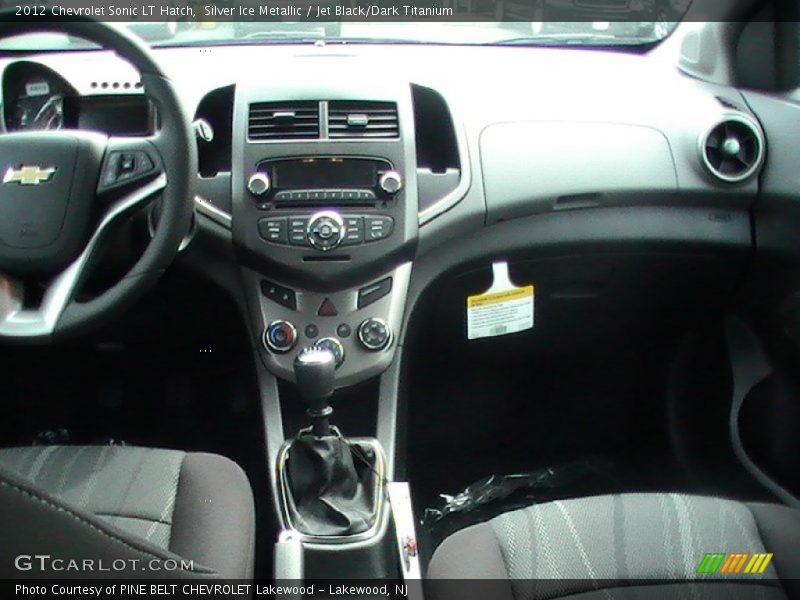 Silver Ice Metallic / Jet Black/Dark Titanium 2012 Chevrolet Sonic LT Hatch