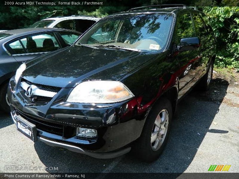 Formal Black / Parchment 2009 Acura MDX Technology