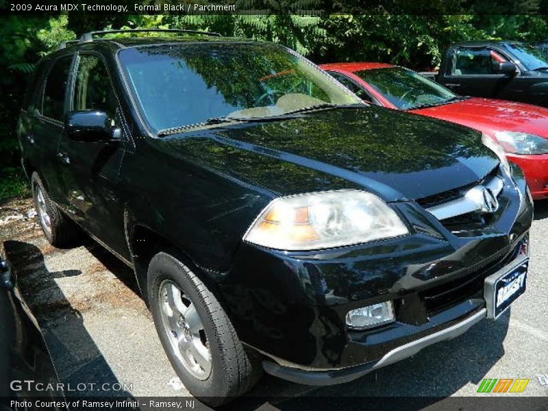 Formal Black / Parchment 2009 Acura MDX Technology