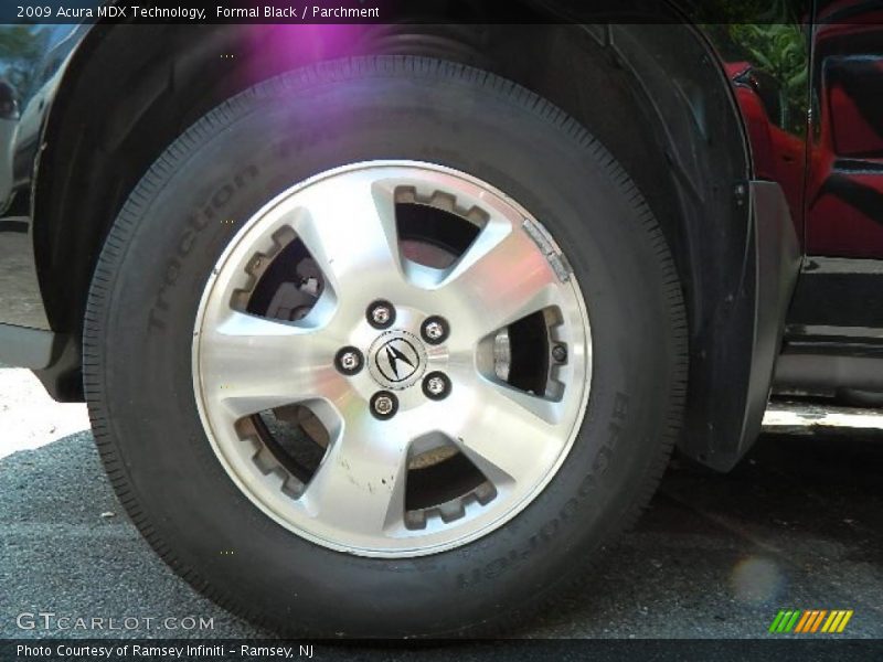 Formal Black / Parchment 2009 Acura MDX Technology
