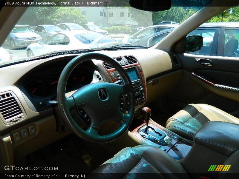 Formal Black / Parchment 2009 Acura MDX Technology