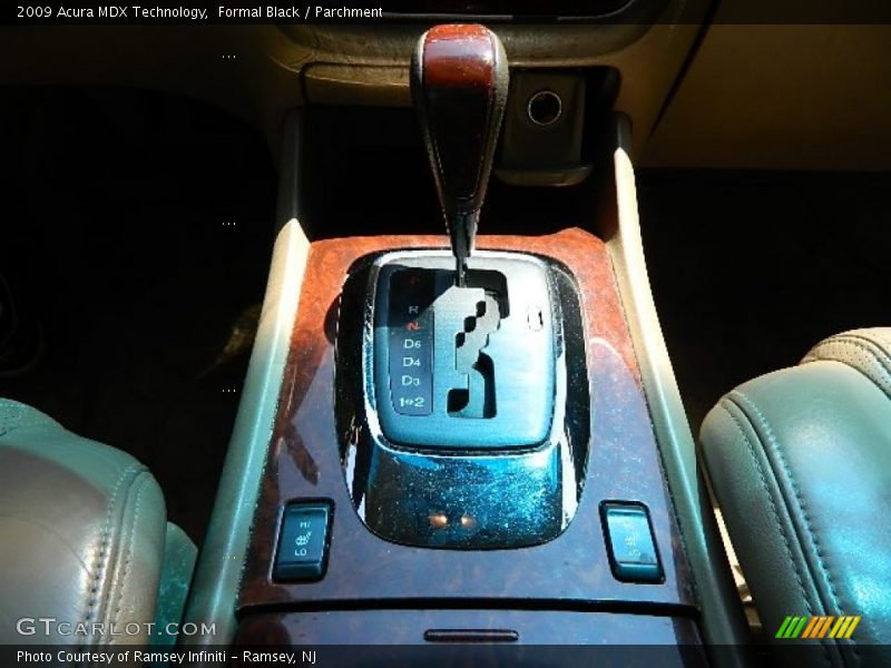 Formal Black / Parchment 2009 Acura MDX Technology
