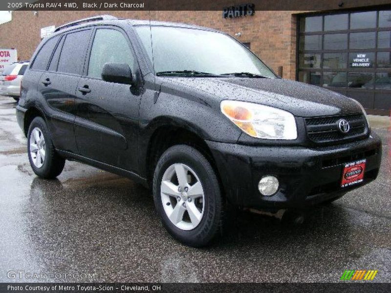 Black / Dark Charcoal 2005 Toyota RAV4 4WD