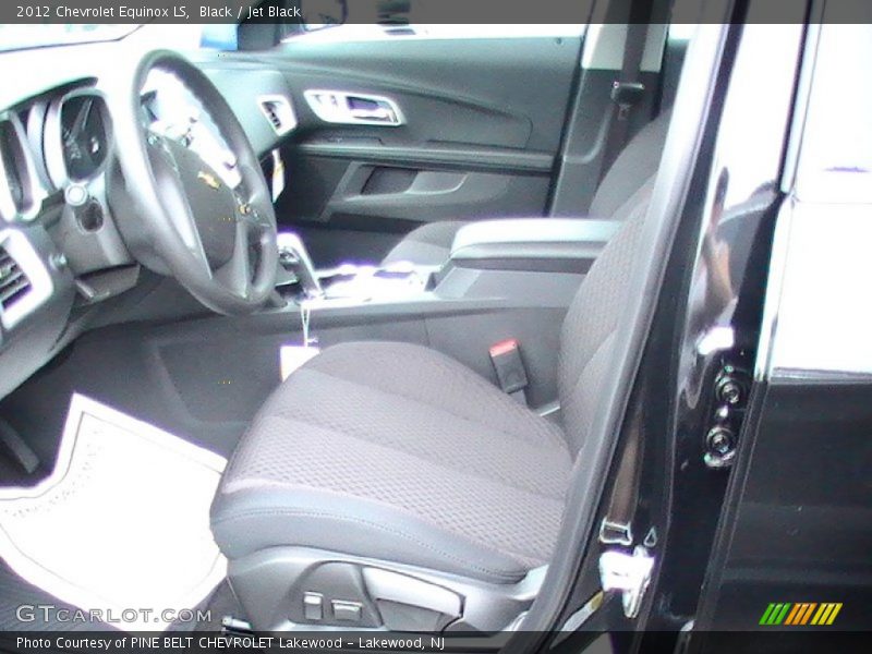 Black / Jet Black 2012 Chevrolet Equinox LS