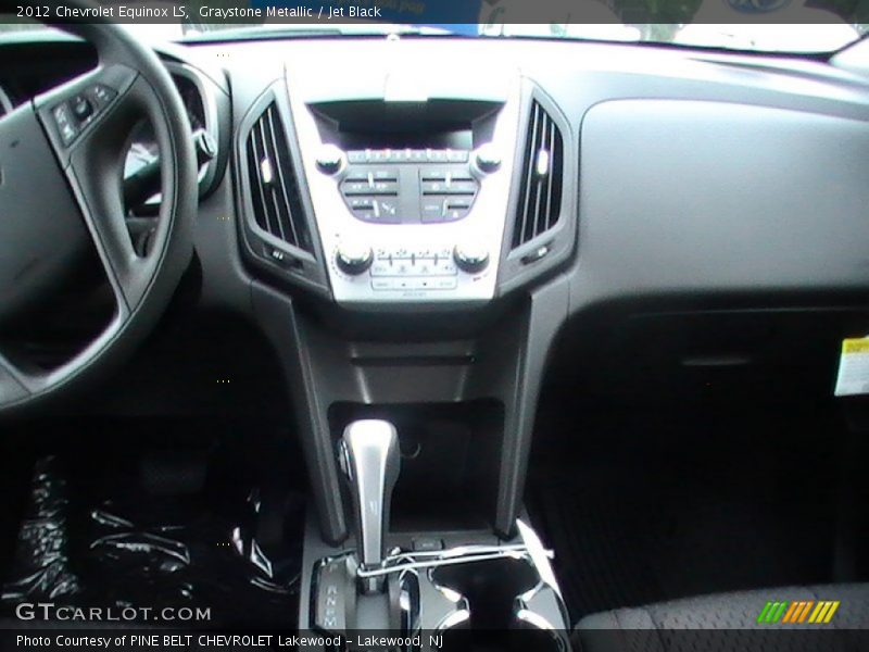 Graystone Metallic / Jet Black 2012 Chevrolet Equinox LS