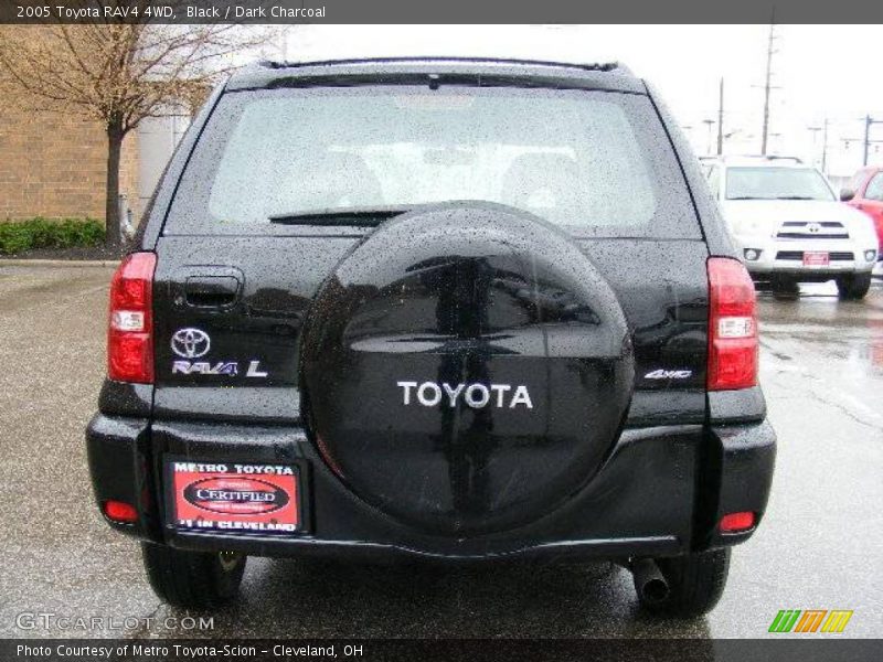 Black / Dark Charcoal 2005 Toyota RAV4 4WD