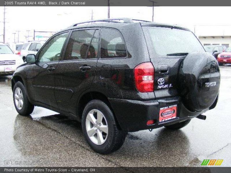 Black / Dark Charcoal 2005 Toyota RAV4 4WD