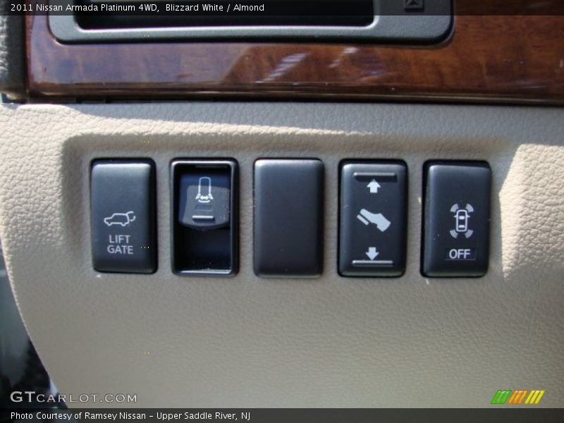 Blizzard White / Almond 2011 Nissan Armada Platinum 4WD